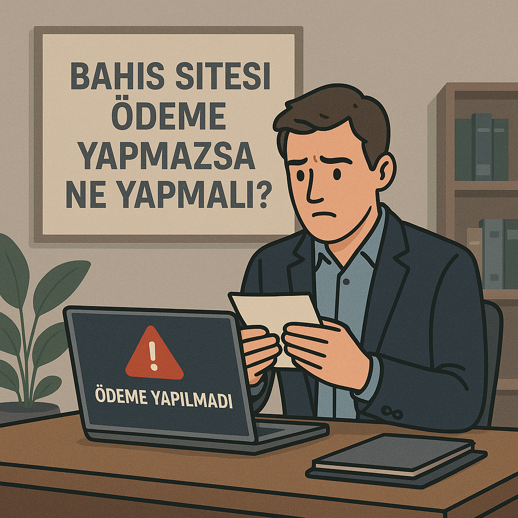 Bahis Sitesi Ödeme Yapmazsa